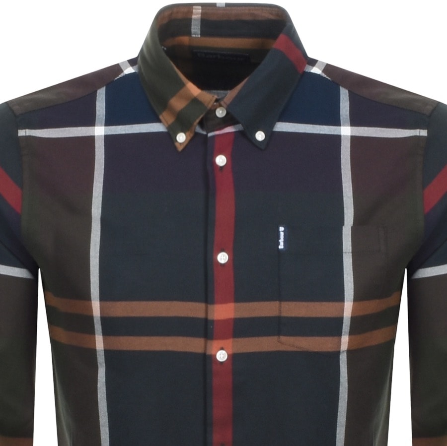Alternative Image for ProductBarbour Long Sleeved Dunnon Check Shirt Navy2